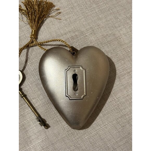Art Heart O Holy Night Nativity Heart Key Christmas Ornament By Susan Winget 4” - Picture 5 of 7